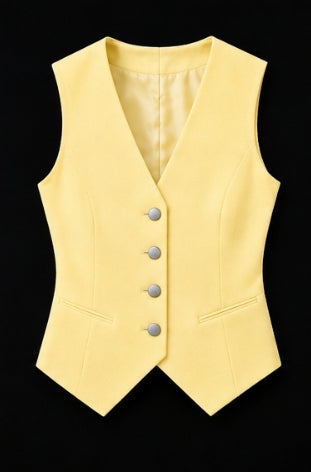 The Soleil Yellow Three-Piece Suit