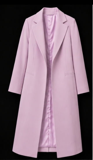 Blush Pink Three-Piece Formal Suit Set for Women